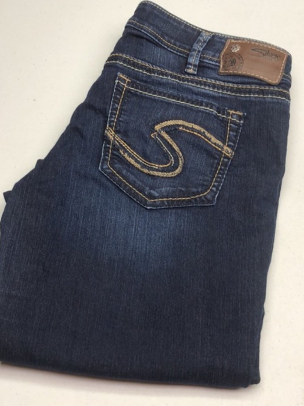 SILVER AIKO BOOTCUT JEANS W32 L33 ⭐️